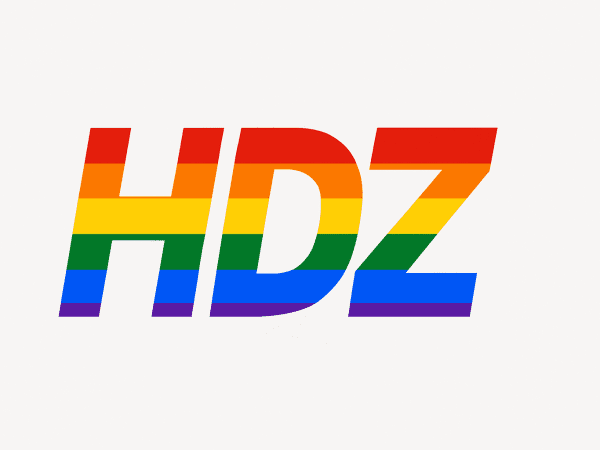 HDZ u bojama mjesec ljubavi LGBT